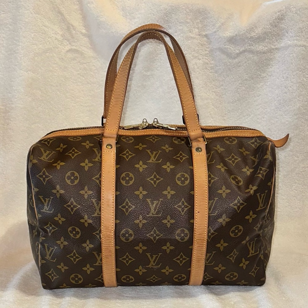 Louis Vuitton Sac Souple 35 Monogram Boston Bag